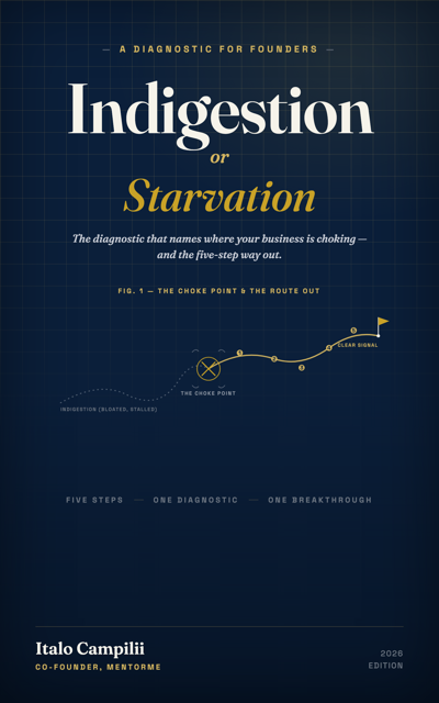 Indigestion or Starvation — a diagnostic for founders, by Italo Campilii